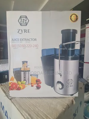 Zyre Juice Extractor. Model Zp-Je407. One Year Warranty.