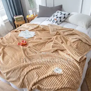 Khaki Sofa Blanket