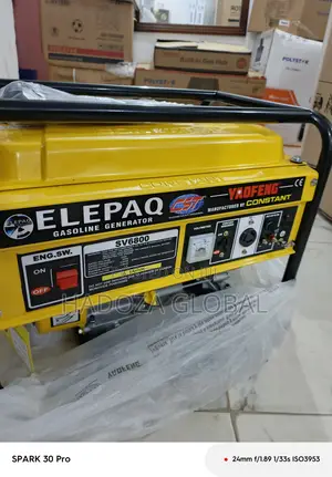 4.5kva Elepaq Generator – Manual Start, Full Copper Wire