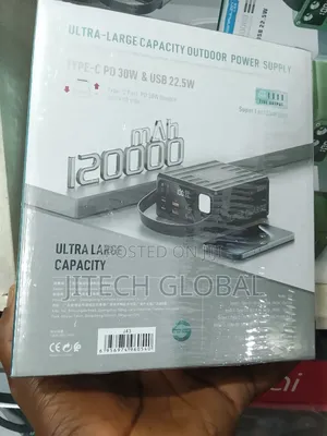 Joko 120000mah Puper Fast Charge USB 22.5w Pd 30w