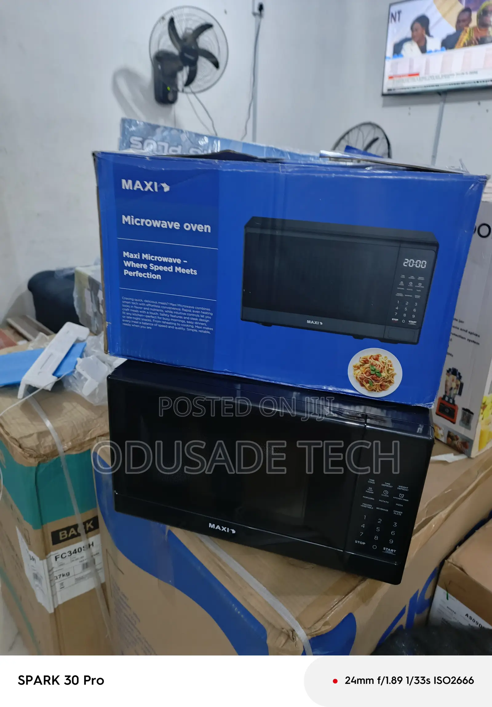 Maxi 20l Digital Microwave Oven Simple Operation