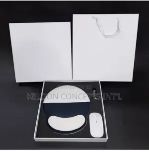 Wireless Mouse and Mousepad Combo Set