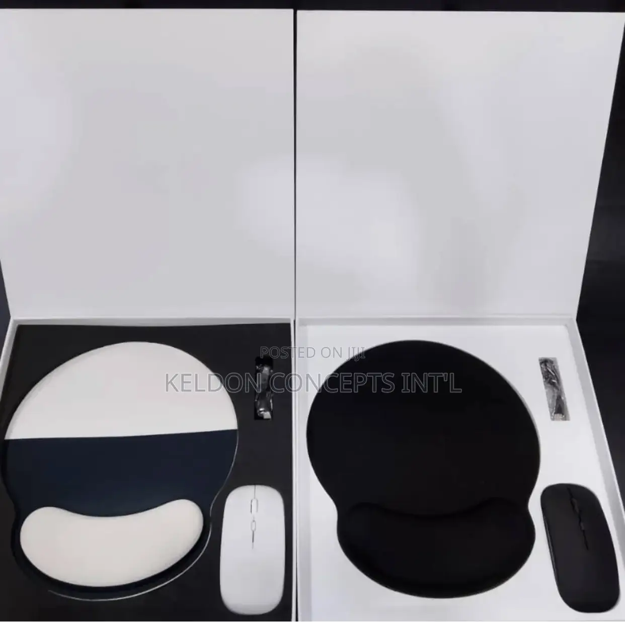 Wireless Mouse and Mousepad Combo Set
