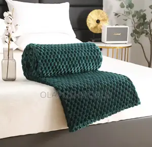 Green Cozyloom Sofa Blanket