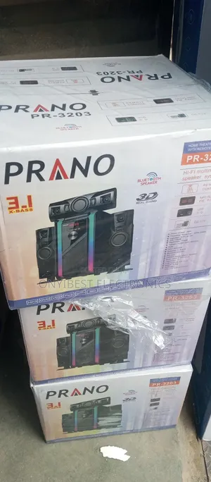 Prano Home Theater Bluetooth Usb and Memory Card