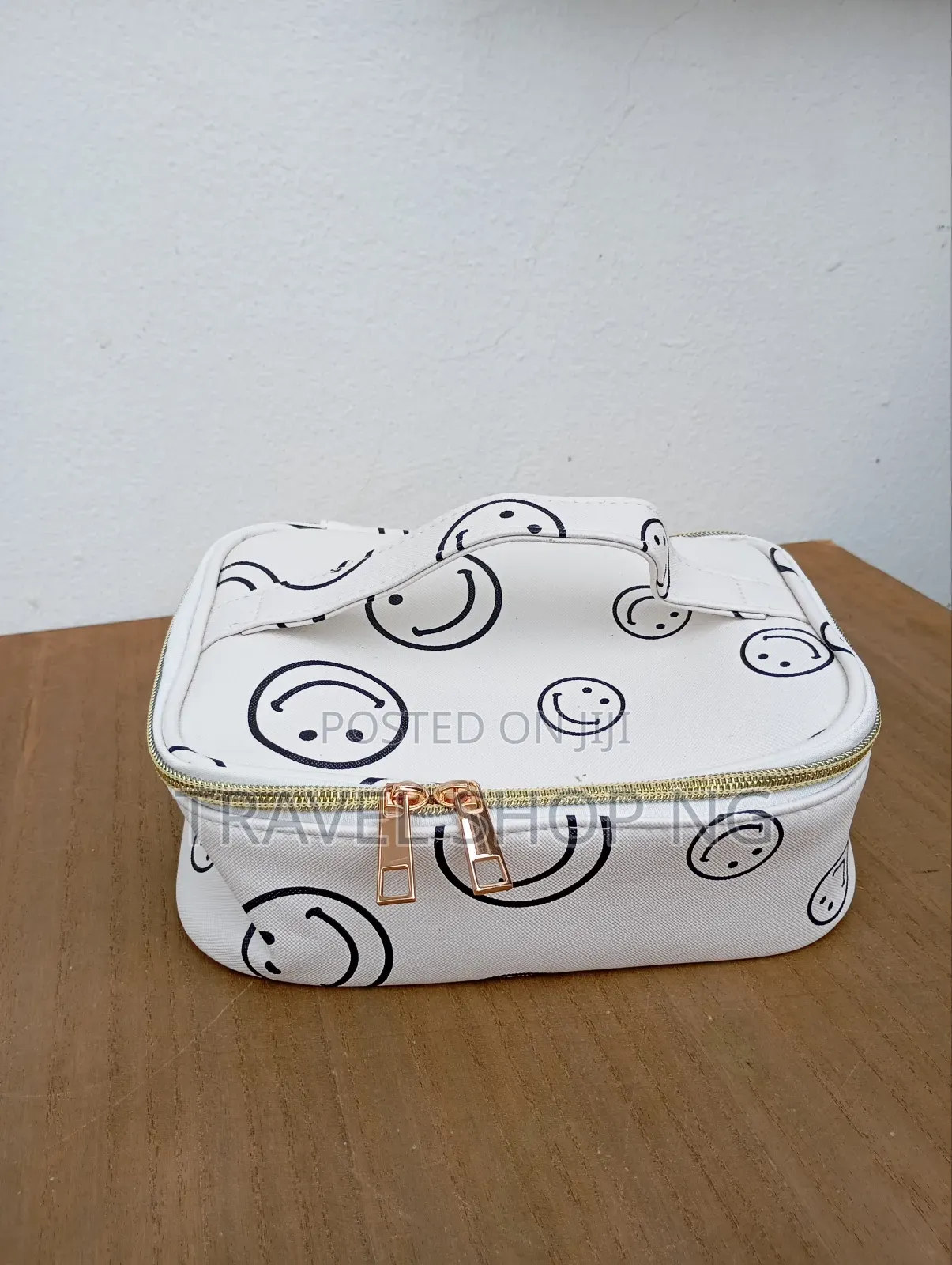 Smiley Face Makeup Bag