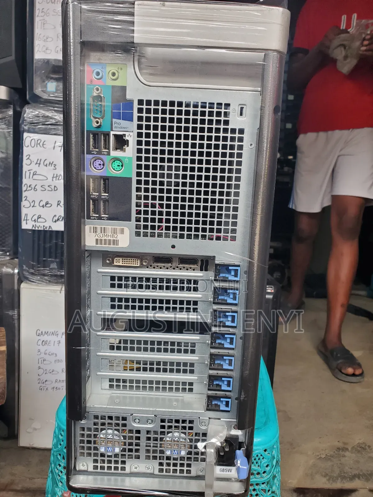 Desktop Computer Dell Precision 7810 64GB Intel Xeon HDD 1T