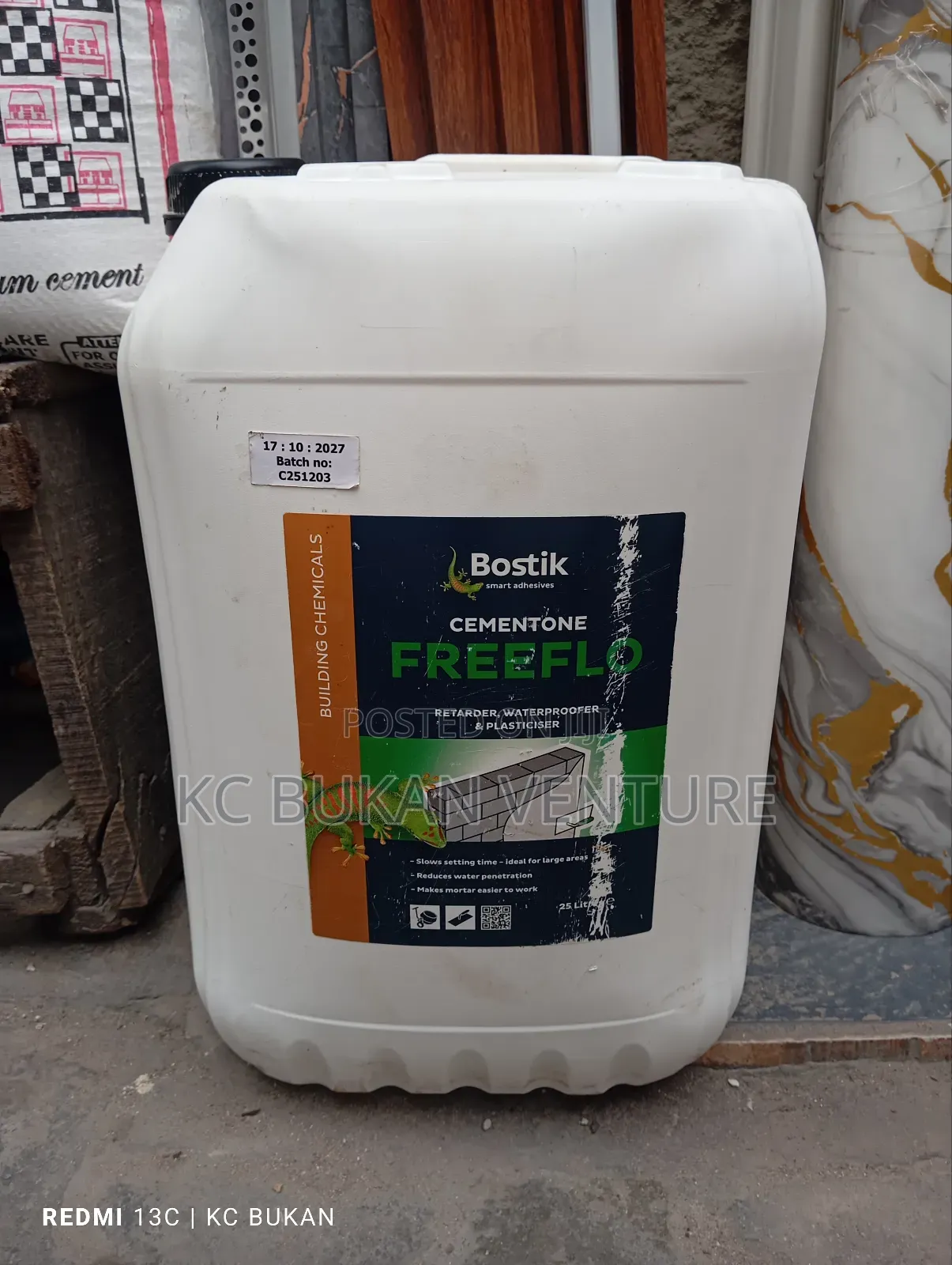 Bostik Waterproofer Chemical