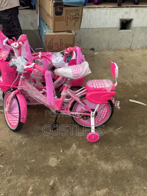 12’ Princess Bicycle With Helment