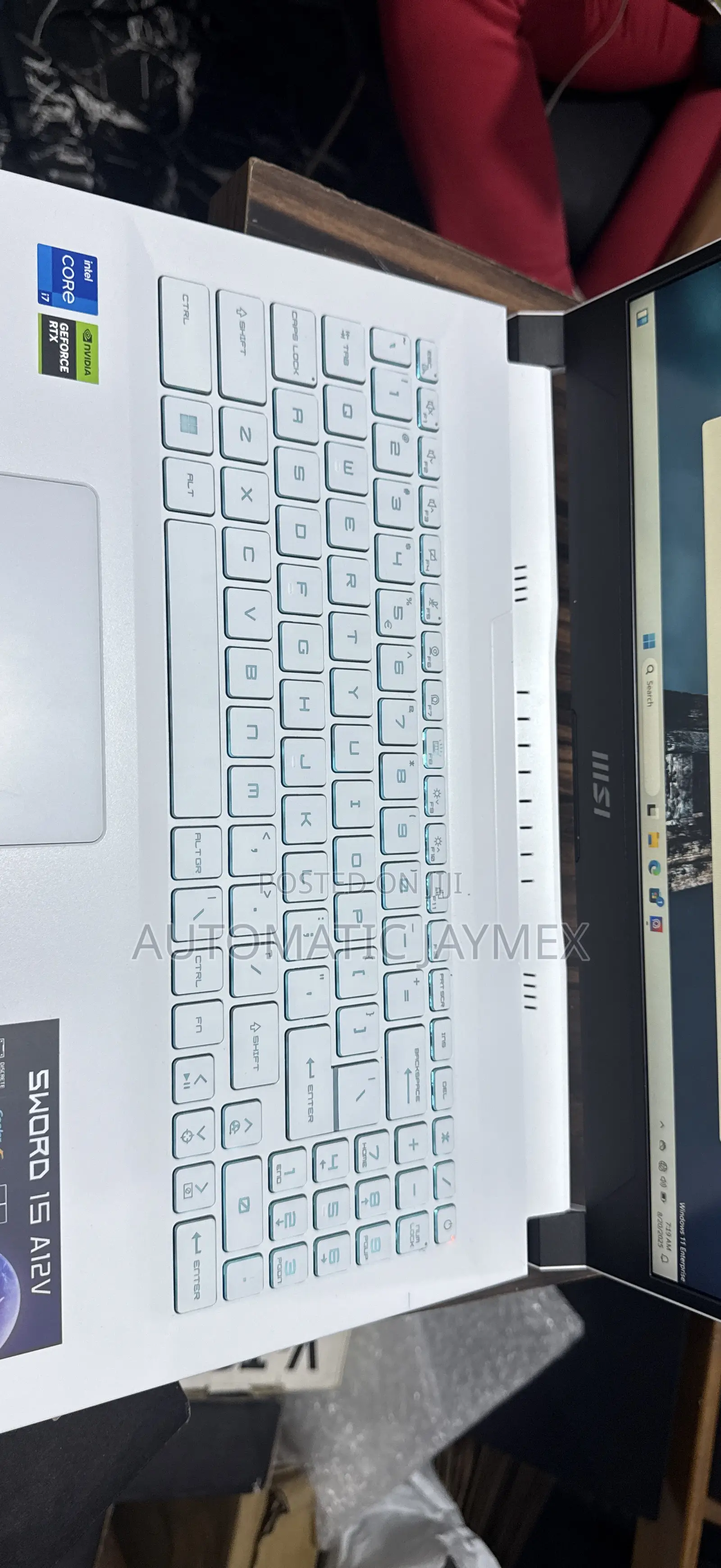 Laptop MSI 32GB Intel Core I7 SSD 2T