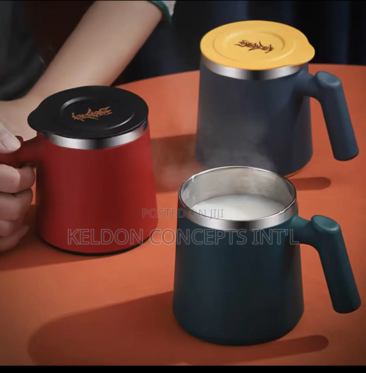 Vacuum Coffee Mug Moq: 12pcs