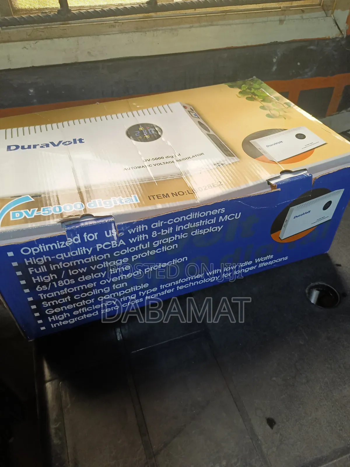 Duravolt 5kva (5000watts) Digital Wall Automatic Voltage Regulator