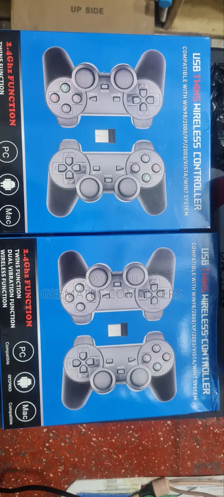 Double Wireless Gaming Pad for System