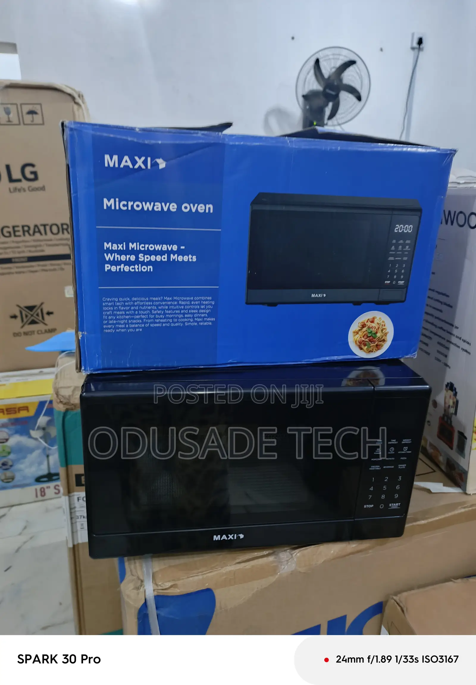 Maxi 20l Digital Microwave Oven Quality Cooking Results