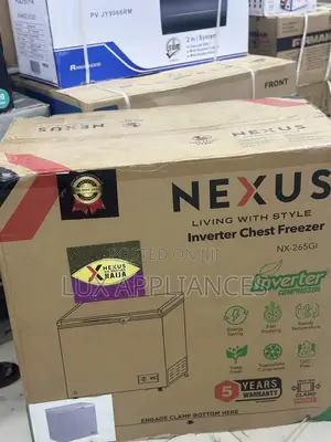 Nexus 200l Meat Lockerchest Freezer Features an Easy to Clean Interior