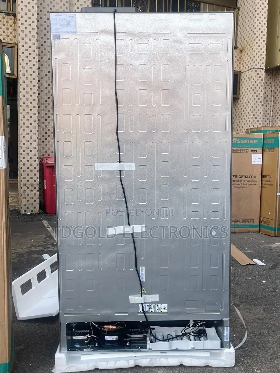 Hisense 529l Side by Side Refrigerator Capacity: 529 Liters