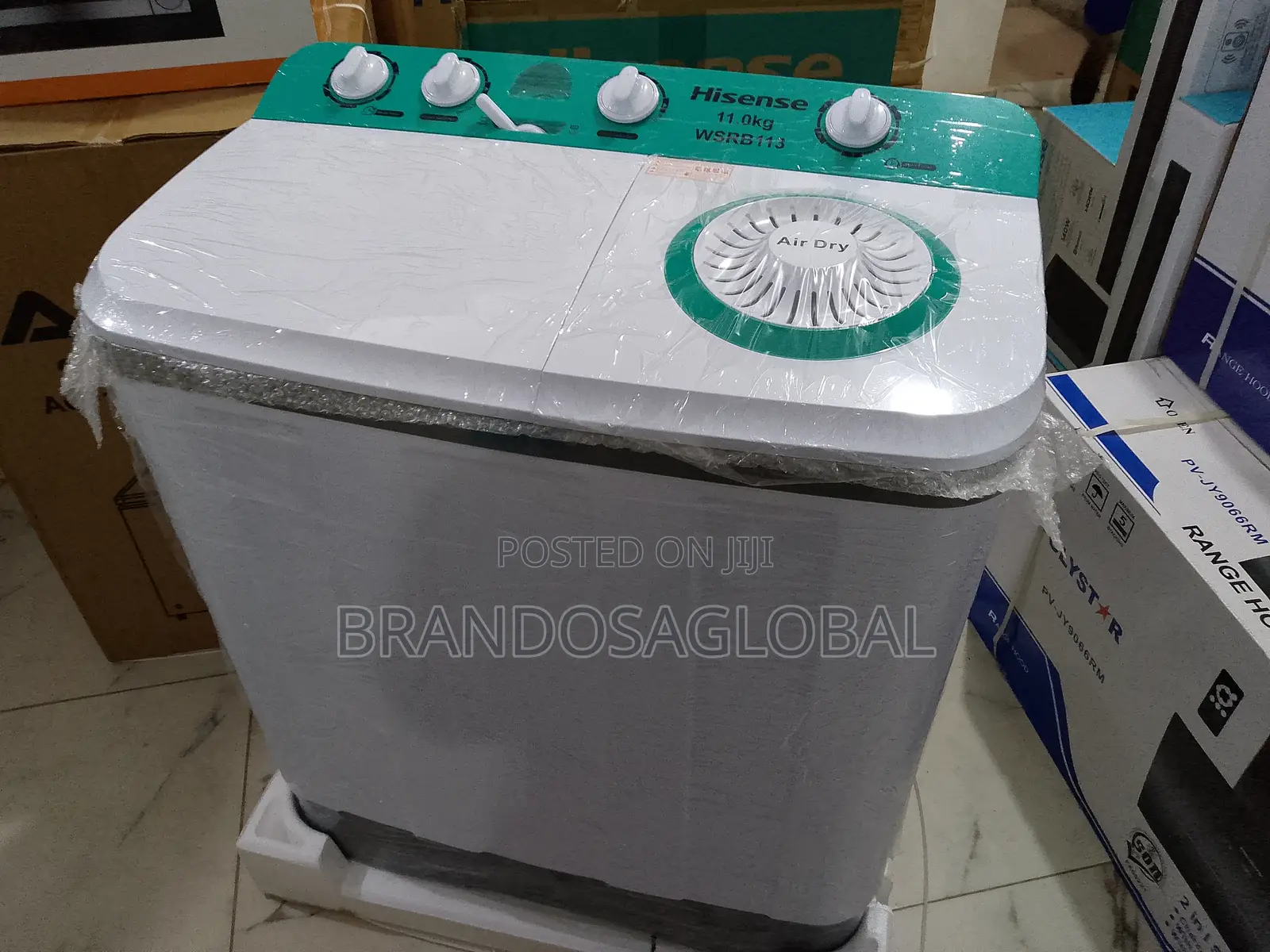 Hisense 11kg Washer – Rustproof and Strong