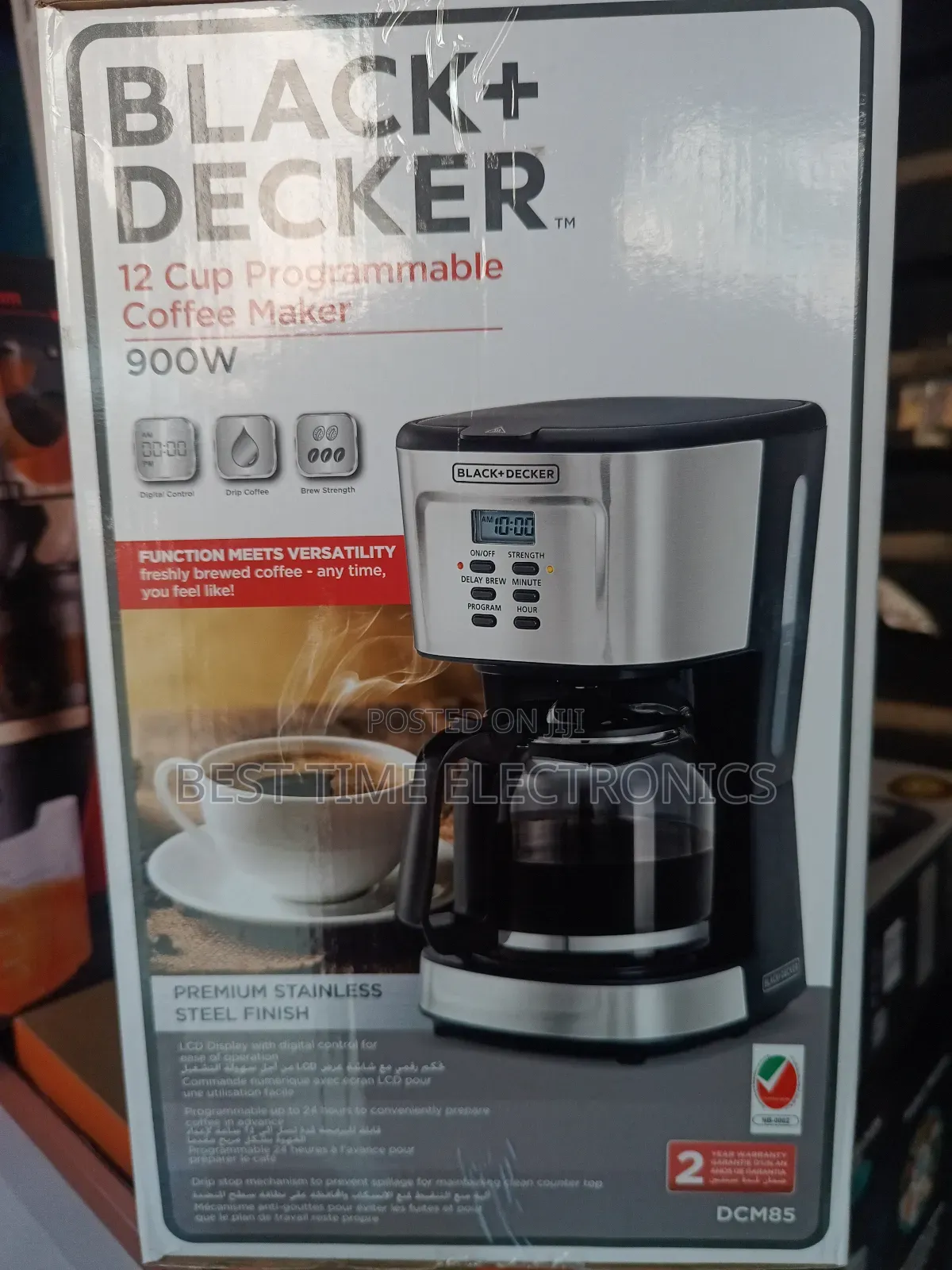 Original Black+Decker Programmable Drip Coffee Machine