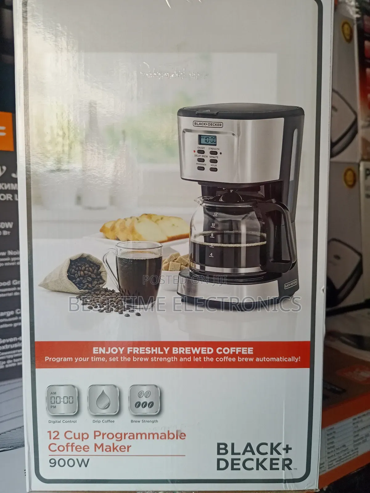 Original Black+Decker Programmable Drip Coffee Machine