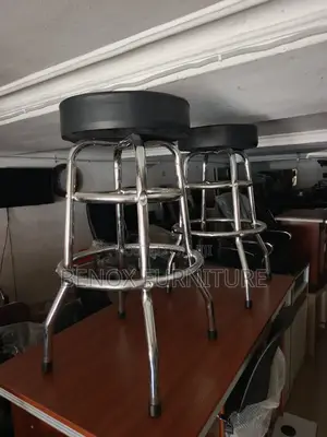 Leather Top Stool