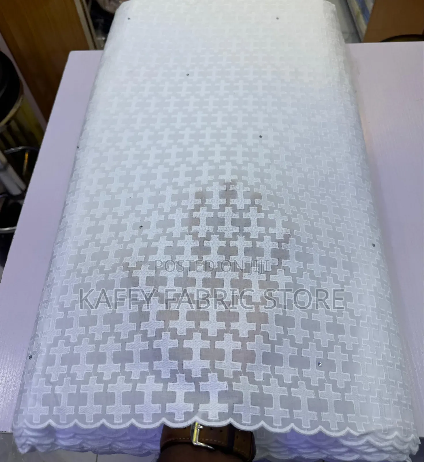 Swiss White Lace