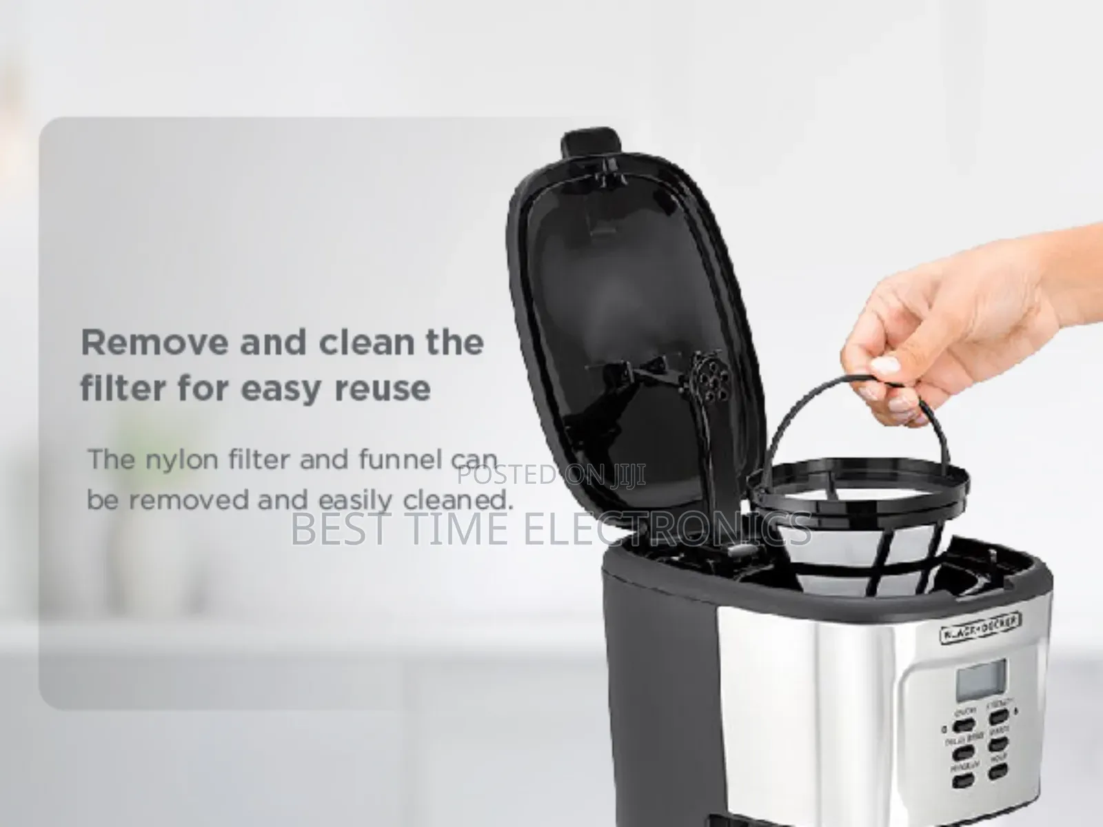 Original Black+Decker Programmable Drip Coffee Machine