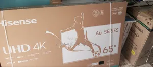 Hisense 65 Inches Uhd Smart Television With Free Bracket | Tv 65 A6