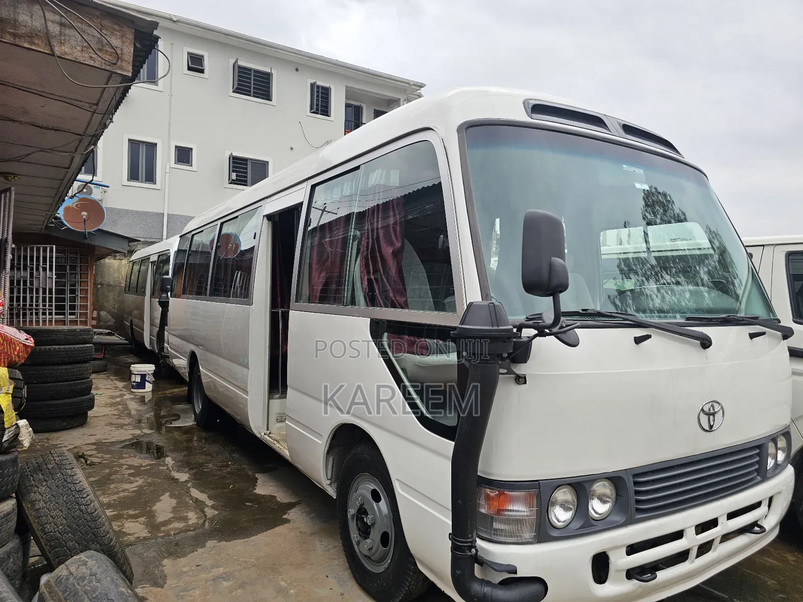 Toyota Coaster 2015 White