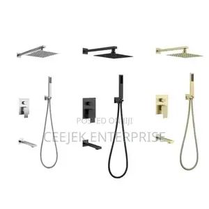 5ways Condict Shower Mixer With 12inch Rose