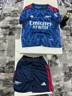 Original 2025/2026 Arsenal Away Kid Jersey - New Arsenal Blue Kid