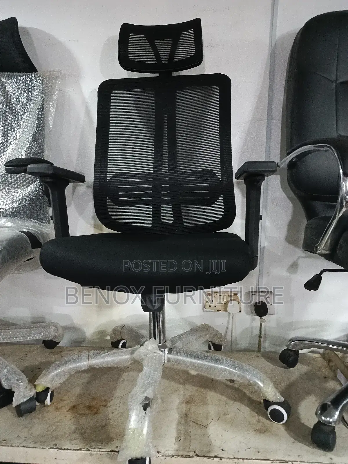Mesh Office Chair With Head Rest
