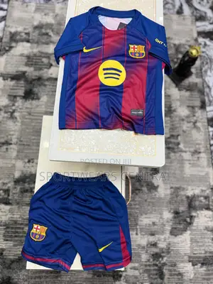 Latest Barcelona Home Kit - 2025/2026 New Barca Home Children Jersey