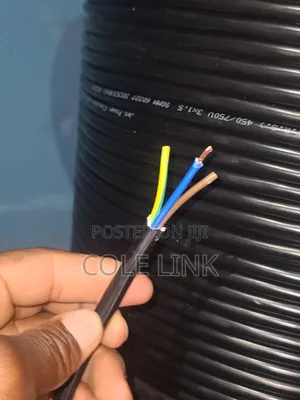 1.5mm 3core Flexible Cable D C
