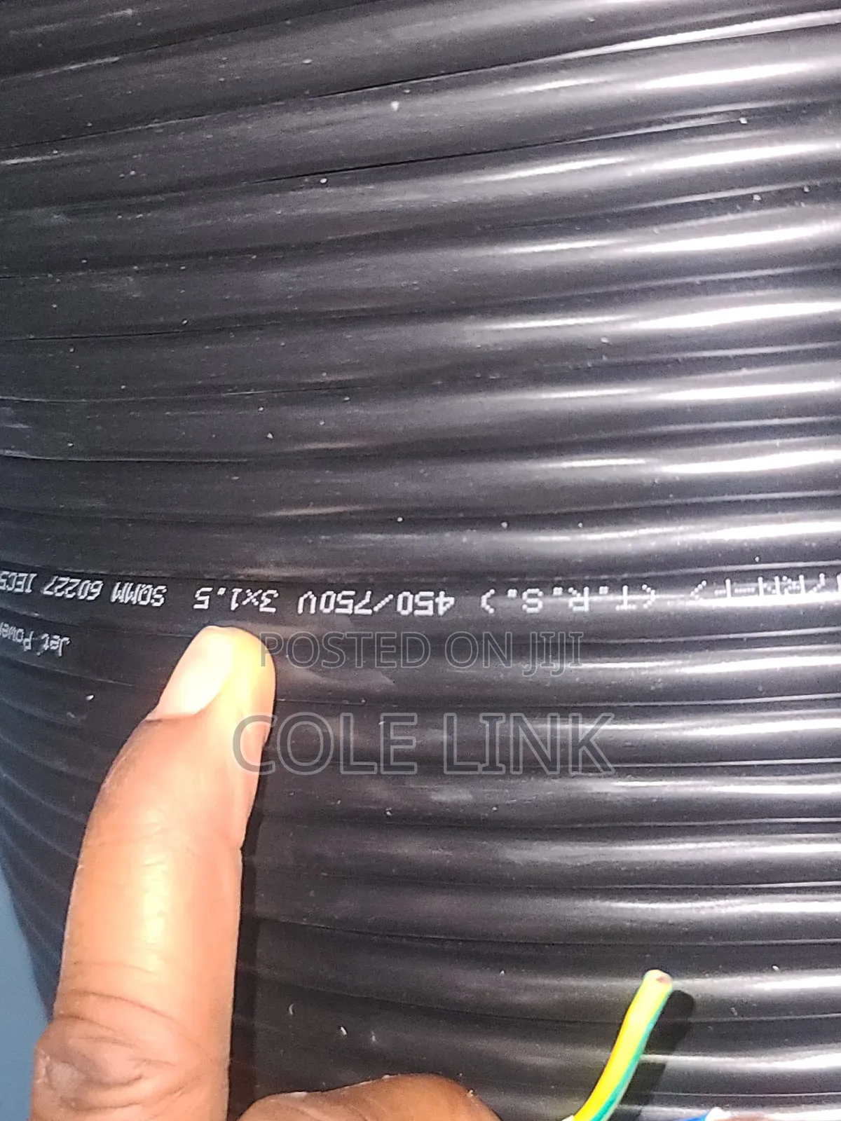 1.5mm 3core Flexible Cable D C