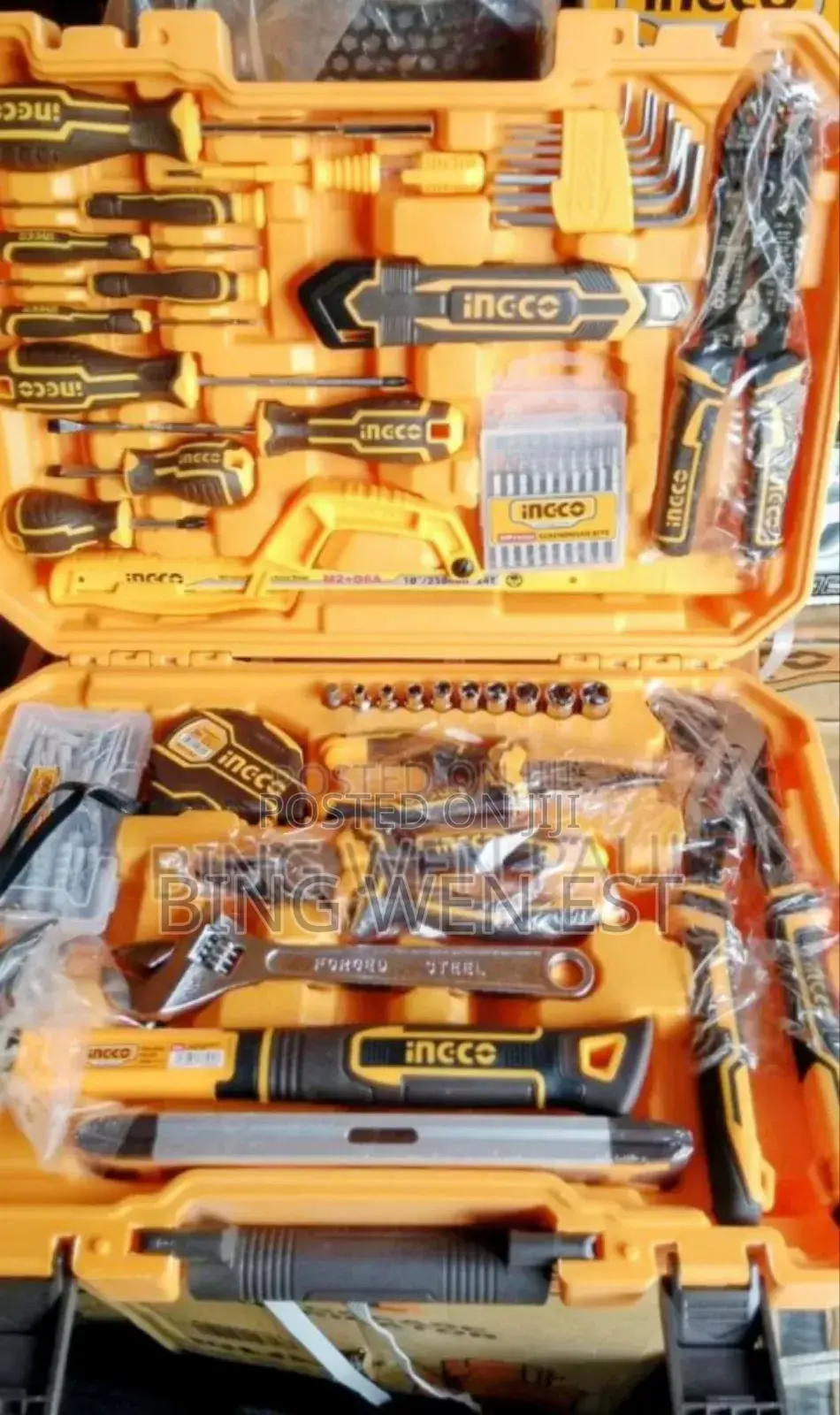168pcs Hand Tools Set