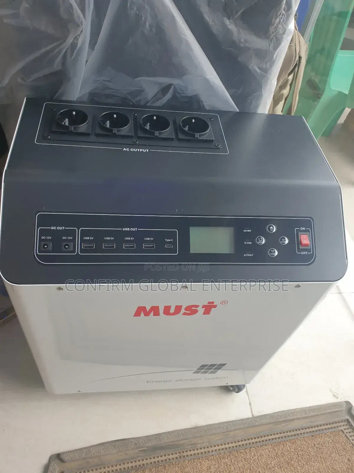 Complete 3kva Solar Generator With 4 Solar Panel