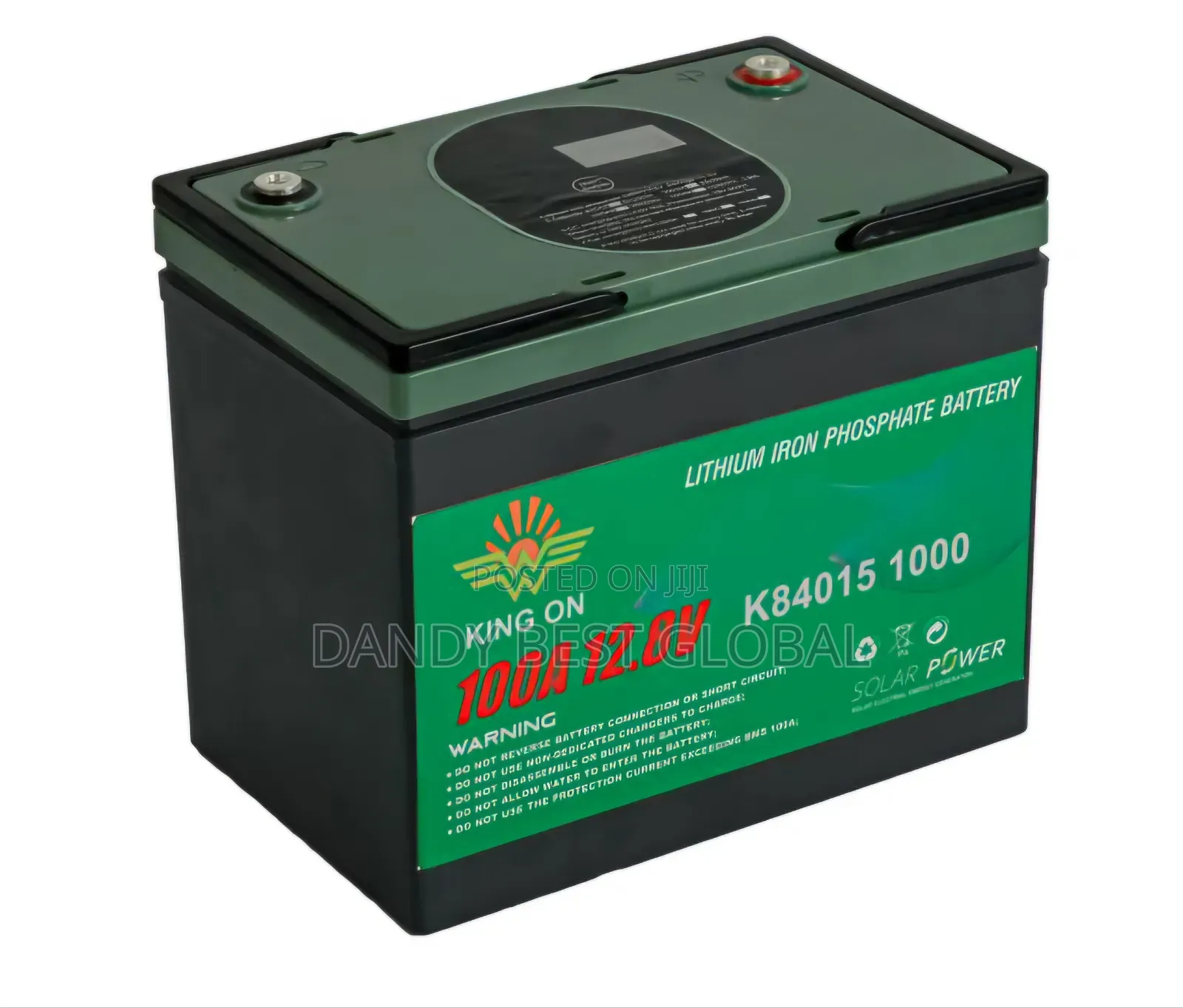 Lithium Iron Phosphate Battery 100a 12.8v