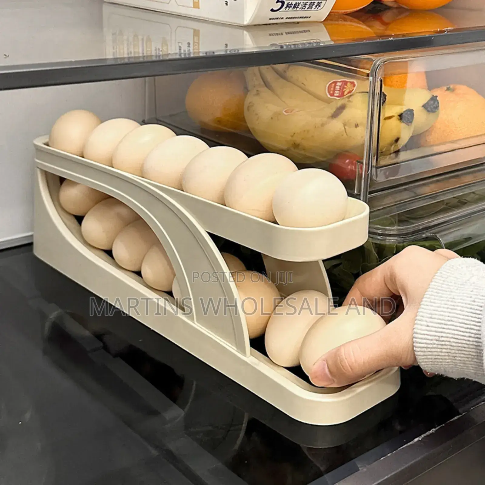 Automatic Rolling Egg Dispenser