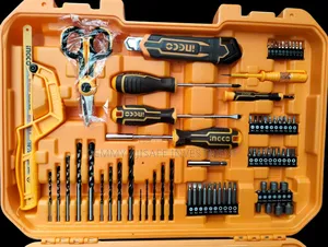 Ingco Cordless Impact Drill With Tools Set(165pcs)