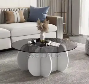 Glass Top Center Table