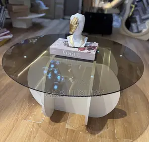 Glass Top Center Table
