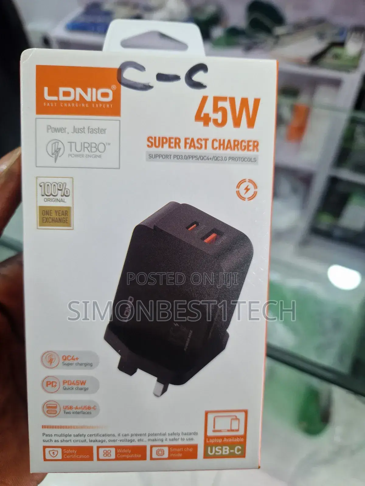 Ldnio Type C 45w Charger.