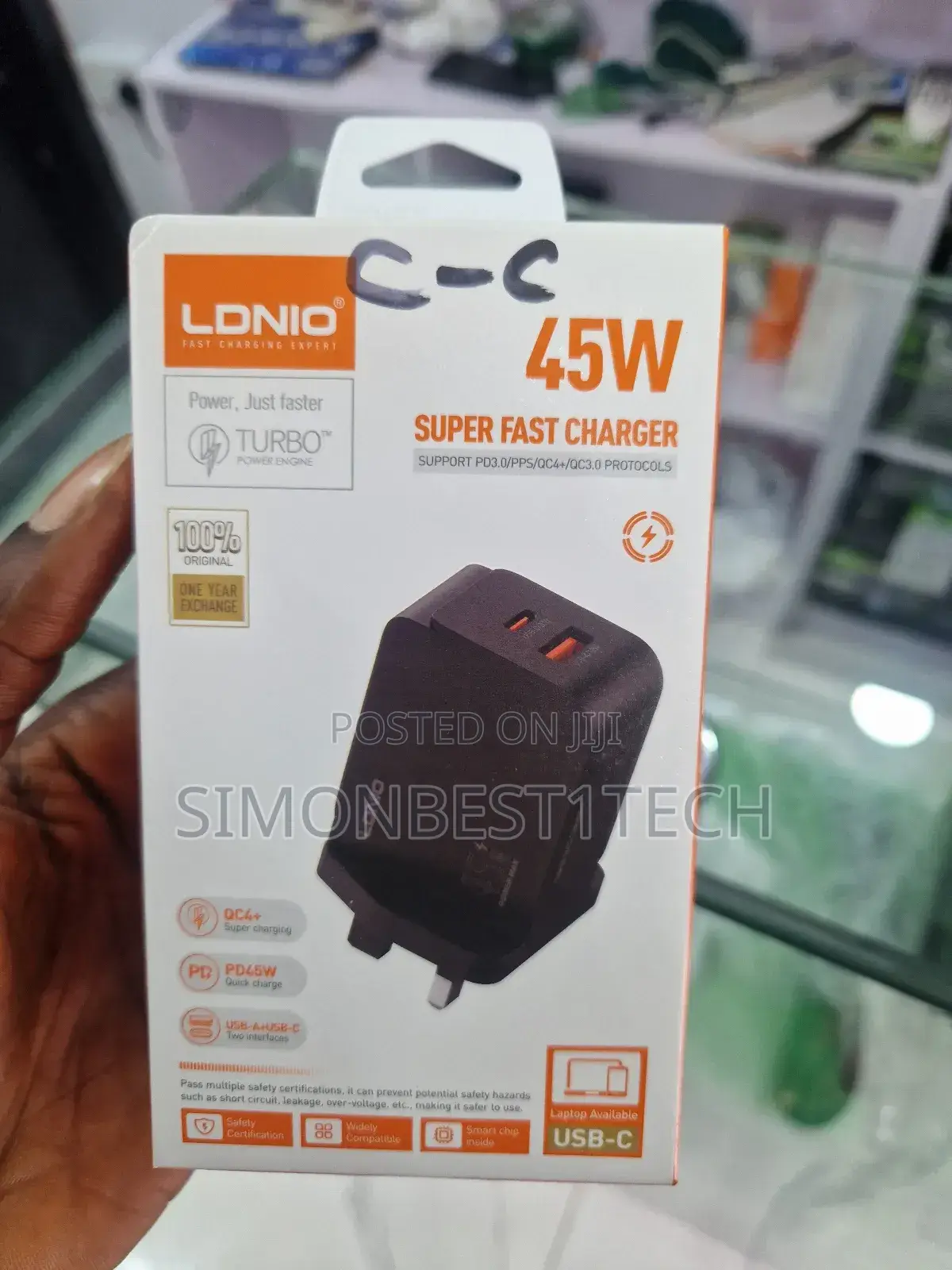 Ldnio Type C 45w Charger.