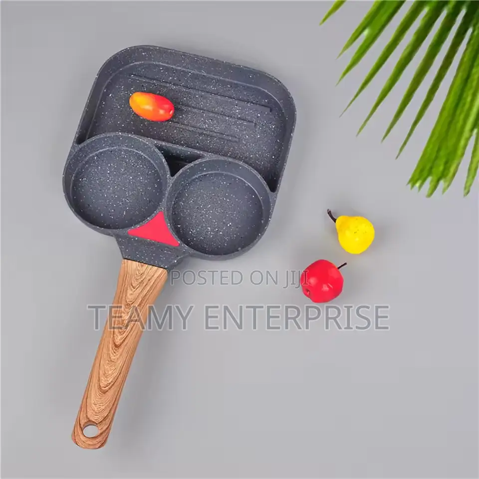 3 Sections Non-Stick Frying Pan