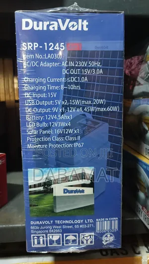 Duravolt 5kva (5000watts) Digital Wall Automatic Voltage Regulator