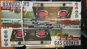 Qasa Infrared Double Burner Gas Cooker
