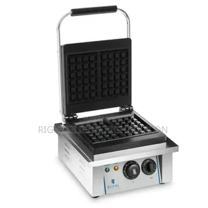 Usa Belgian Waffle Maker Non Stick Iron Electric 2 Slice Temperature