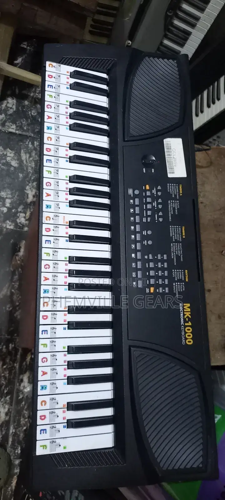 Mk-100 Uk Used Children Keyboard