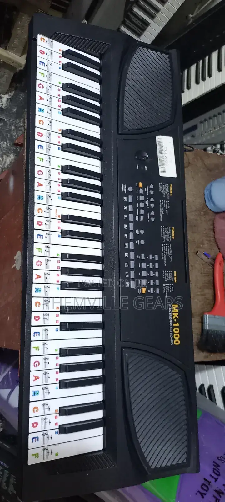 Mk-100 Uk Used Children Keyboard