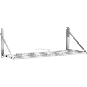 Usa Stainless Steel Wall Shelf Folding Shelf Commercial